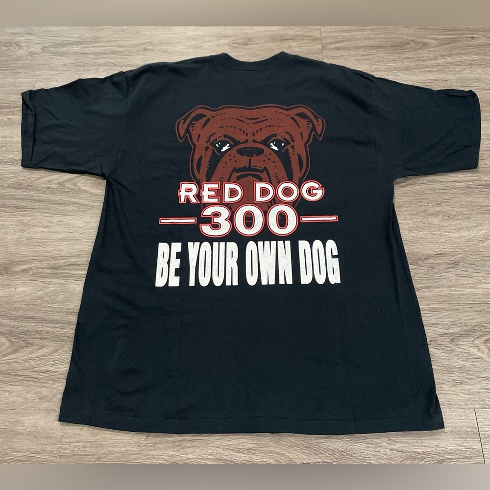 Vintage Charlotte 300 Red Dog NASCAR Racing Shirt, Made in USA, Men’s XXL